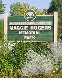 Maggie Rogers Park sign